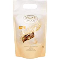 Los mejores  - Lindt Lindor Bolsa 1Kg Bombones de Chocolate Blanco